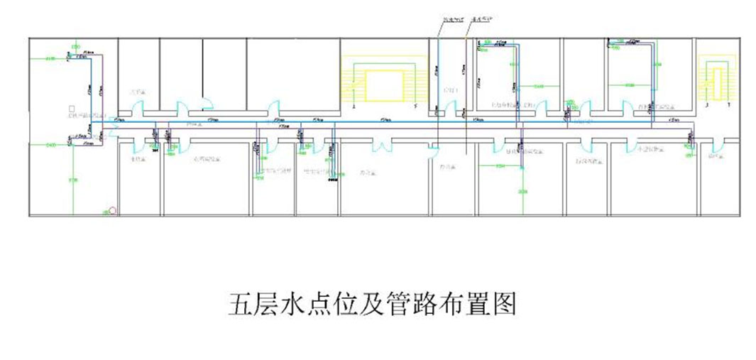 實(shí)驗(yàn)室上下水點(diǎn)位圖